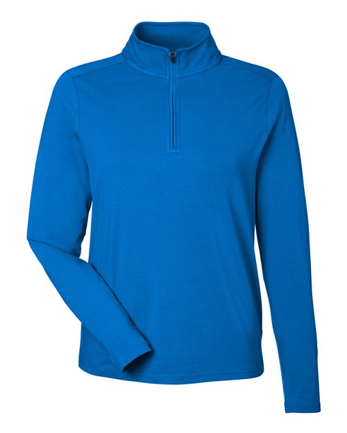 Devon & Jones Women's Raleigh Stretch Quarter-Zip Pullover-1