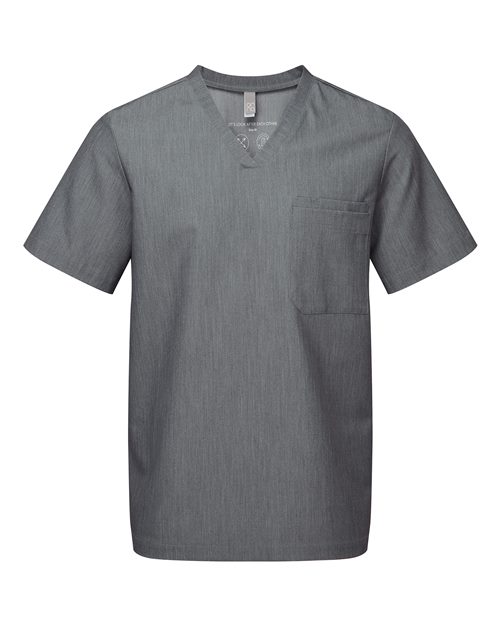 Onna Men's Limitless V-Neck Stretch Scrub Top-1