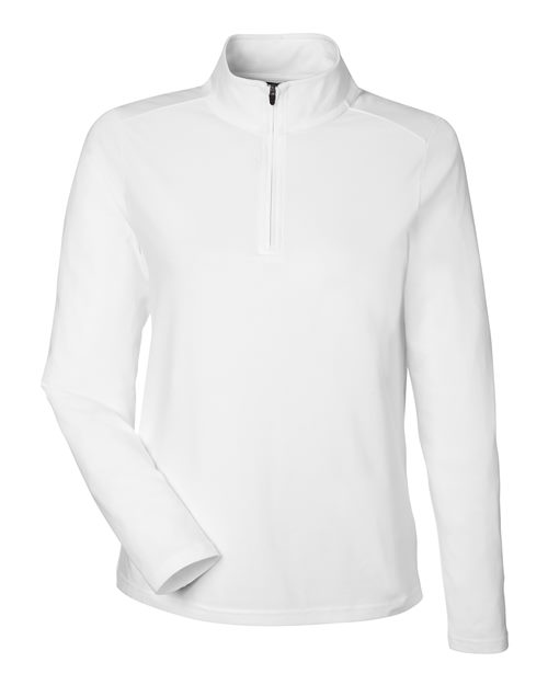 Devon & Jones Women's Raleigh Stretch Quarter-Zip Pullover-1