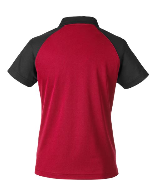 Team 365 Women's Command Snag-Protection Colorblock Polo-2