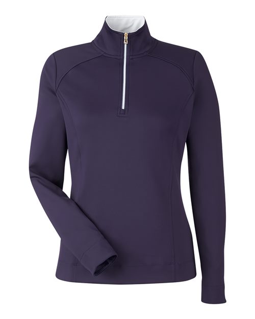 Fairway & Greene Women's Wells Tech Quarter-Zip Pullover-1