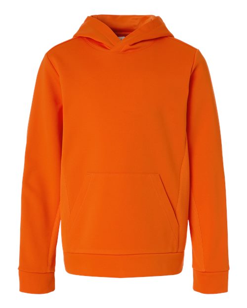 Team 365 Youth Squad Hooded Tech Fleece Pullover-1