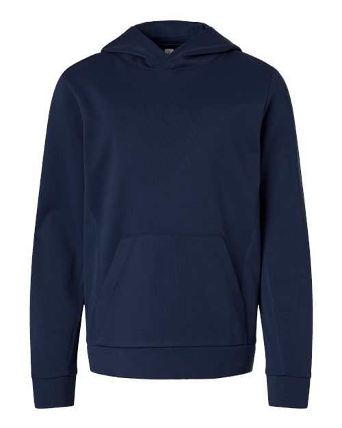 Team 365 Youth Squad Hooded Tech Fleece Pullover-1