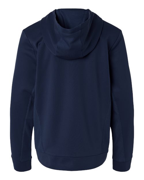 Team 365 Youth Squad Hooded Tech Fleece Pullover-2