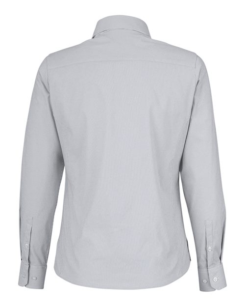Devon & Jones Women's CrownLux Performance Microstripe Dress Shirt-2
