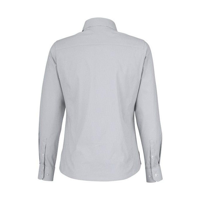 Devon & Jones Women's CrownLux Performance Microstripe Dress Shirt-2
