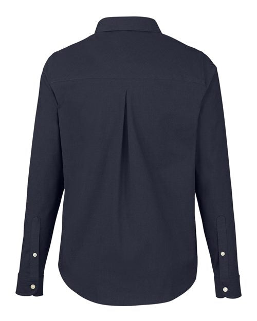 Devon & Jones Women's CrownLux Performance Spencer Poplin Dress Shirt-2