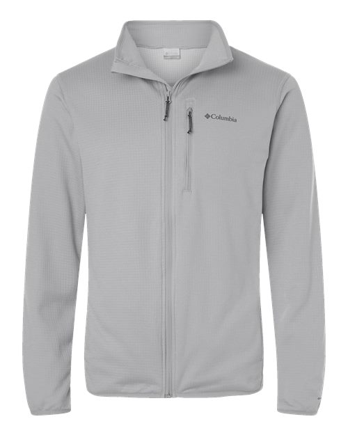 Columbia Men's Essential Hike Grid Fleece Full-Zip-1