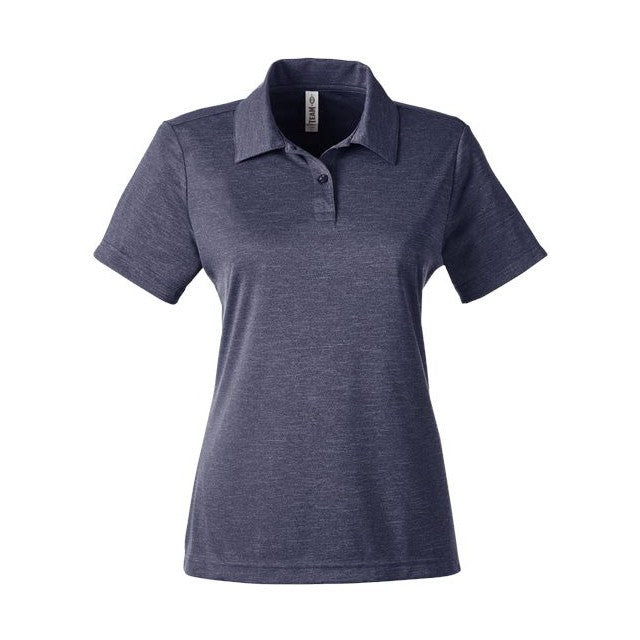 Team 365 Women's Zone Sonic Heather Performance Polo-1