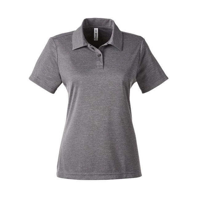 Team 365 Women's Zone Sonic Heather Performance Polo-1