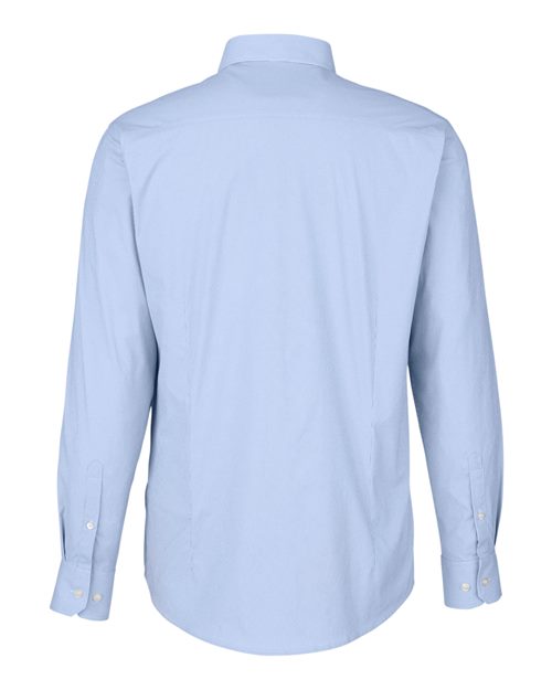 Devon & Jones Men's CrownLux Performance Microstripe Dress Shirt-2
