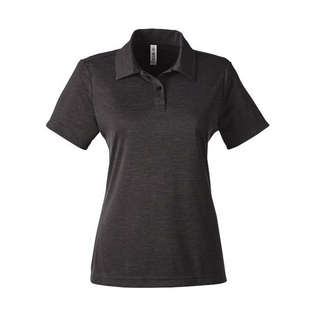Team 365 Women's Zone Sonic Heather Performance Polo-1
