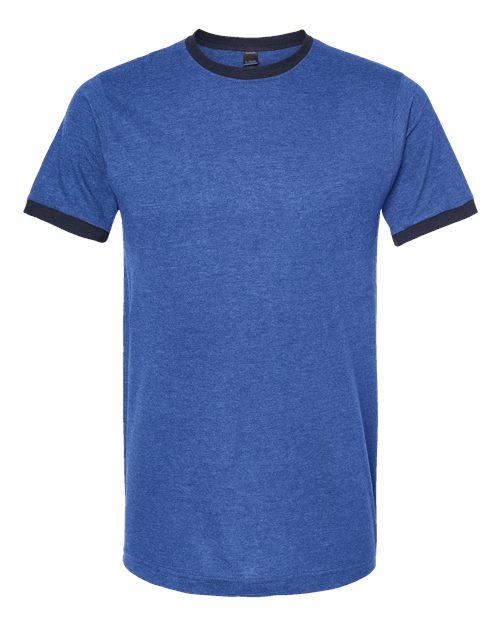 Tultex Men's Fine Jersey Ringer T-Shirt-1