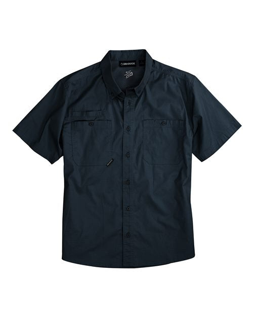 DRI DUCK Men's Craftsman Woven Short Sleeve Shirt