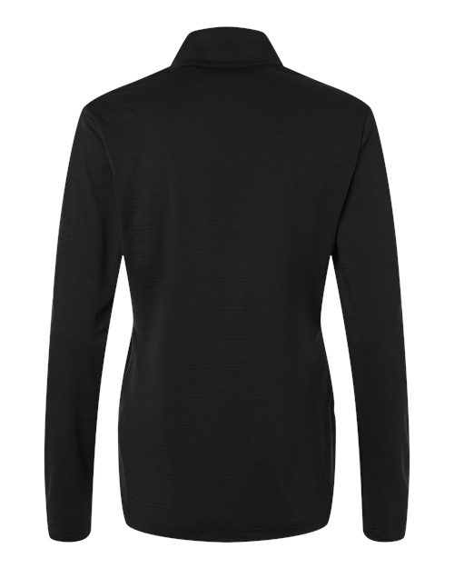 adidas Women's Textured Stripe Quarter-Zip Pullover-2