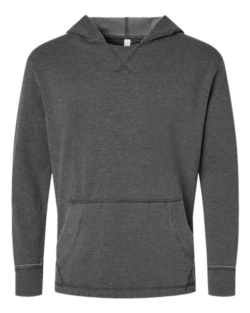 LAT Men's Vintage Wash Fleece Hoodie Sweatshirt-1