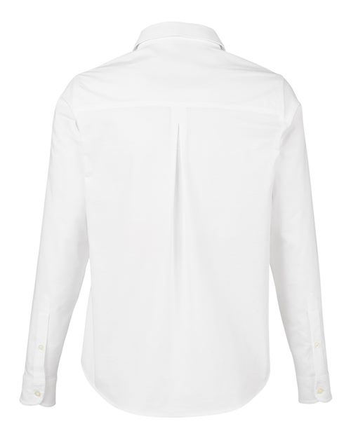 Devon & Jones Women's CrownLux Performance Spencer Poplin Dress Shirt-2