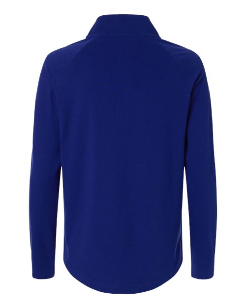 Devon & Jones Women's Seaton Pebble Textured Quarter-Zip Pullover-2