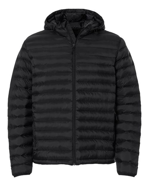 Weatherproof Men's Lightweight Poly-filled Hooded Puffer Jacket-1