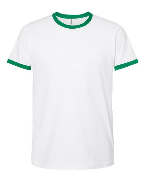 Tultex Men's Fine Jersey Ringer T-Shirt-1