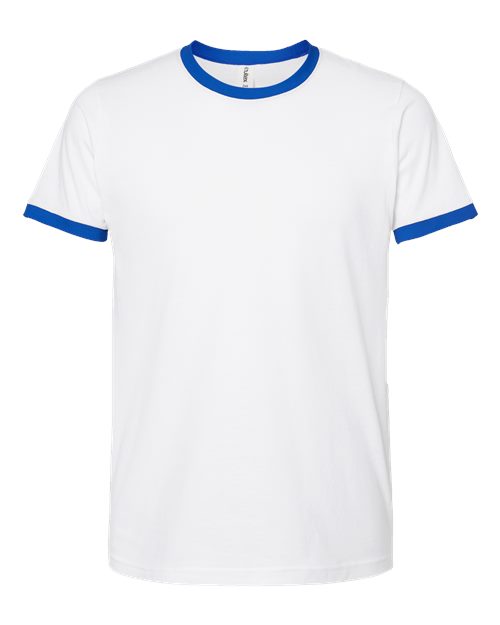 Tultex Men's Fine Jersey Ringer T-Shirt-1