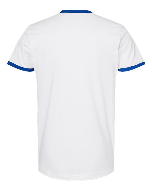 Tultex Men's Fine Jersey Ringer T-Shirt-2