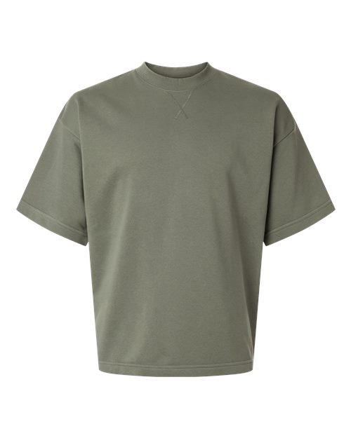 American Apparel Men's French Terry Ex Crew-1