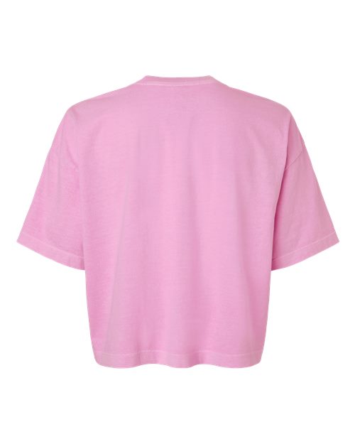American Apparel Women's Garment-Dyed Heavyweight Cropped Tee-2