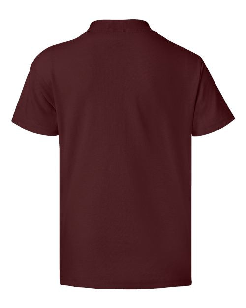 Hanes Youth EcoSmart 50/50 Cotton/Poly T-Shirt-3