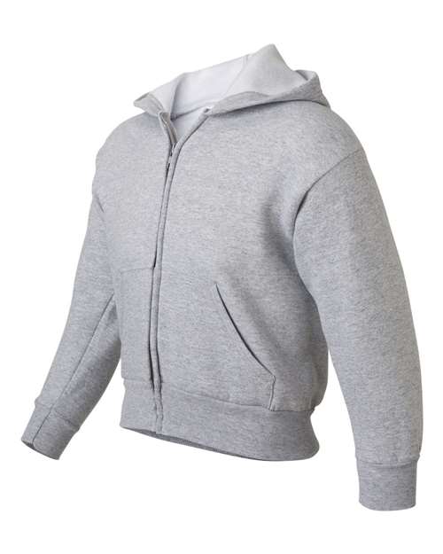 Youth EcoSmart Full-Zip Hooded Sweatshirt-2