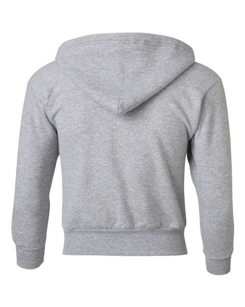 Youth EcoSmart Full-Zip Hooded Sweatshirt-3