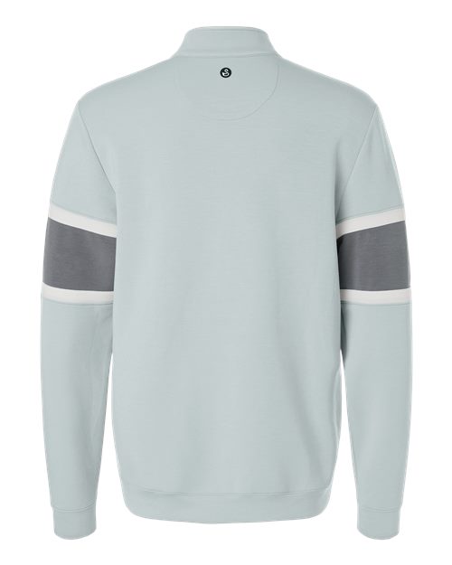 Swannies Men's Owen Quarter-Zip Colorblock Pullover-2