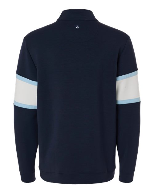 Swannies Men's Owen Quarter-Zip Colorblock Pullover-2