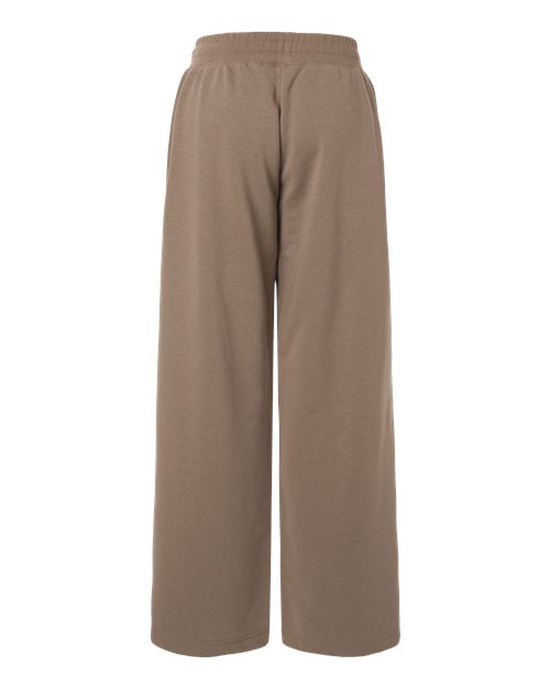 American Apparel Women's French Terry Wide Leg Pants-2