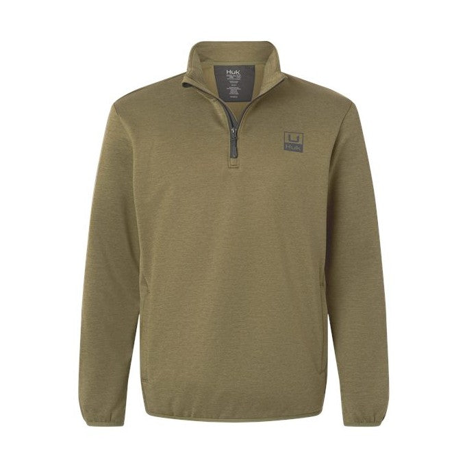 HUK Men's Coldfront+ Quarter-Zip Pullover-1