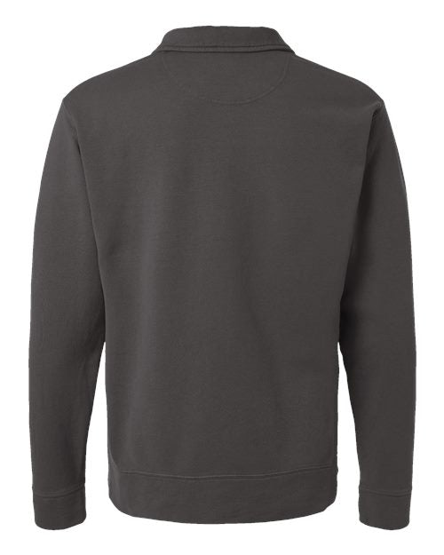ComfortWash by Hanes Men's Garment-Dyed Polo Collar Sweatshirt-2