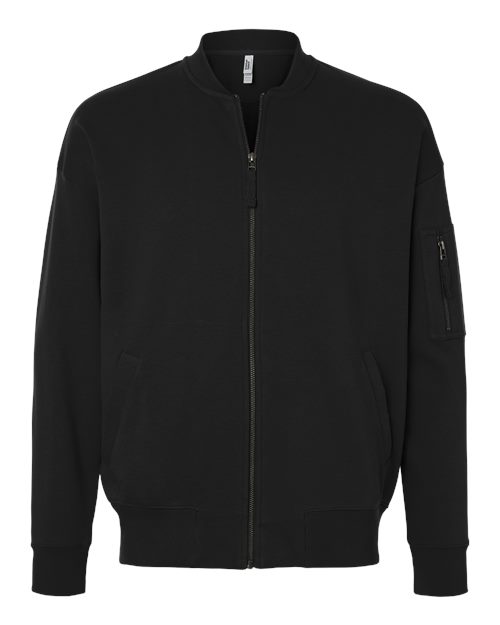 American Apparel Men's French Terry Bomber Jacket-1