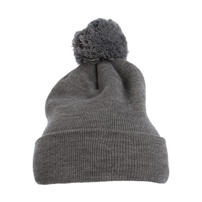 YP Classics Pom-Pom Cuffed Knit Beanie