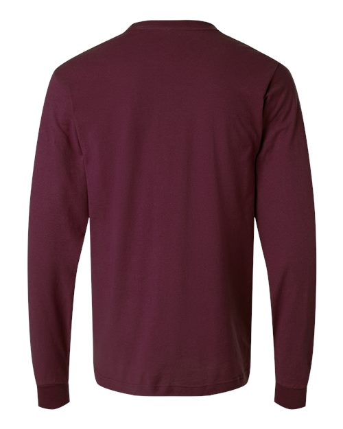 Tultex Men's Fine Jersey Long Sleeve T-Shirt-2