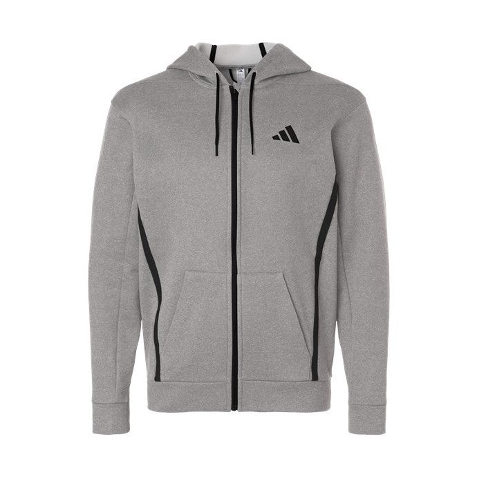 adidas Men's Game & Go Full Zip Hoodie Mens Apparel Jackets & Vests