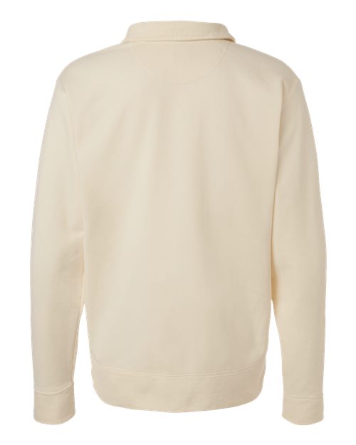 ComfortWash by Hanes Men's Garment-Dyed Polo Collar Sweatshirt-2