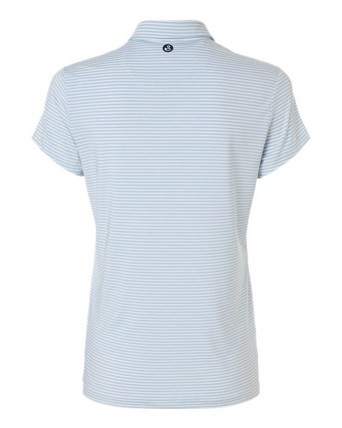 Swannies Women's Kayla Striped Polo-2