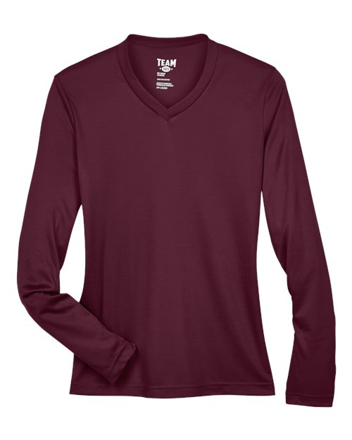Team 365 Women's Zone Performance Long Sleeve T-Shirt-1