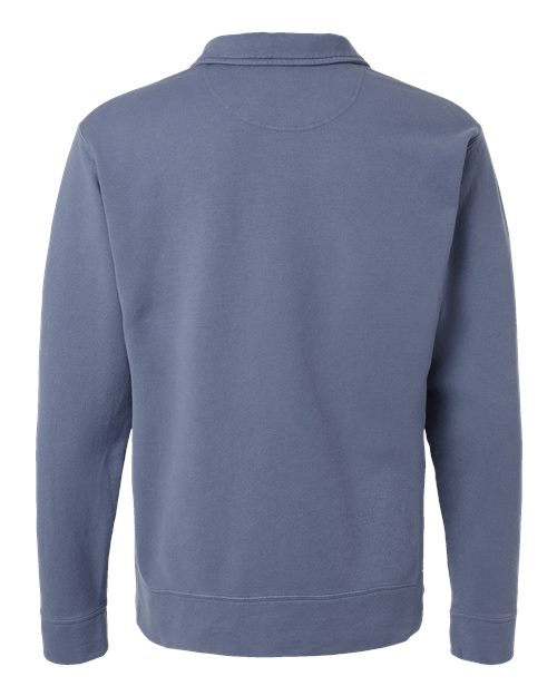 ComfortWash by Hanes Men's Garment-Dyed Polo Collar Sweatshirt-2