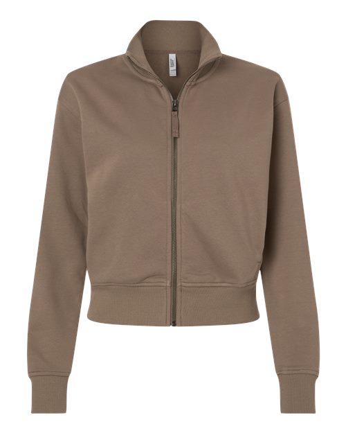 American Apparel Women's French Terry Full-Zip Jacket-1