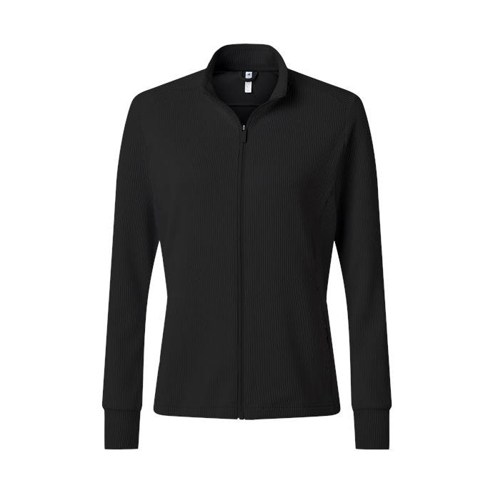 adidas Women's Performance Textured Full-Zip Jacket-1