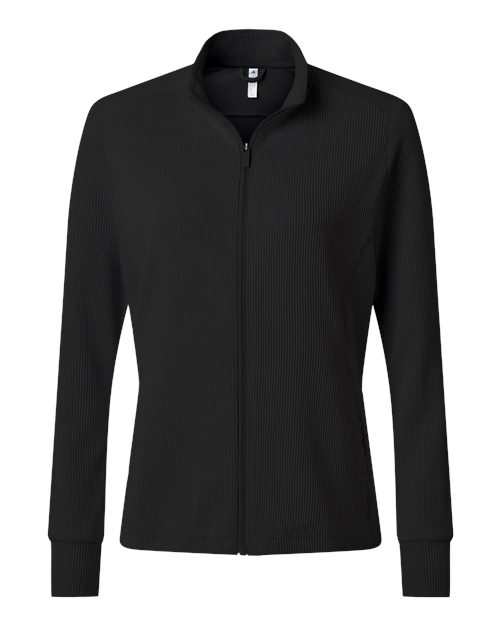adidas Women's Performance Textured Full-Zip Jacket-1
