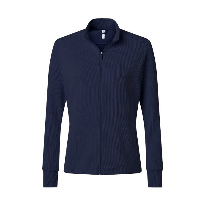 adidas Women's Performance Textured Full-Zip Jacket-1