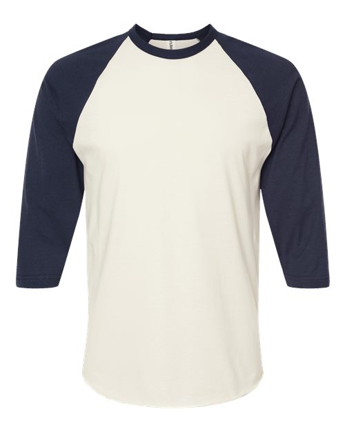 Tultex Men's Fine Jersey Raglan T-Shirt-1