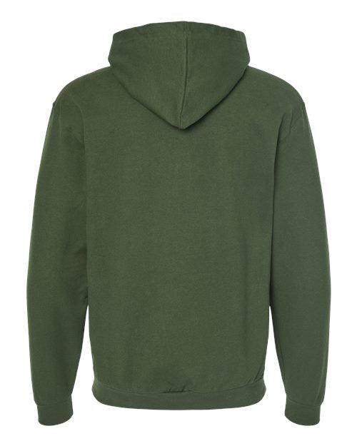 Tultex Men's Full-Zip Hooded Sweatshirt-2